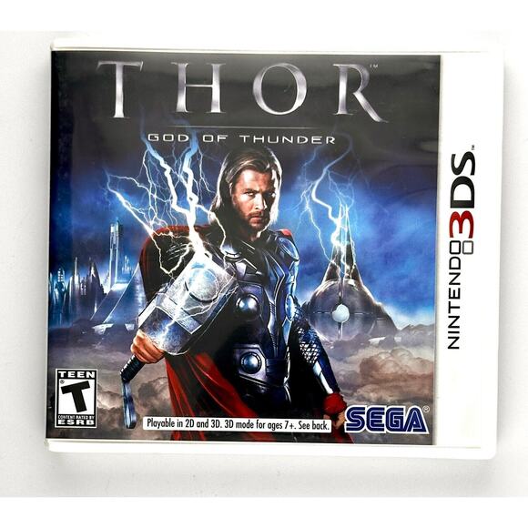 Nintendo 3DS LOT 3 Games Thor Green Lantern RayMan CIB Tested - Picture 2 of 10